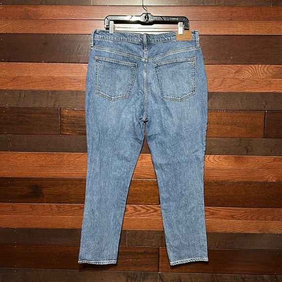 Madewell The Perfect Vintage Jean Straight Leg Denim Blue Jeans - Picture 6 of 11